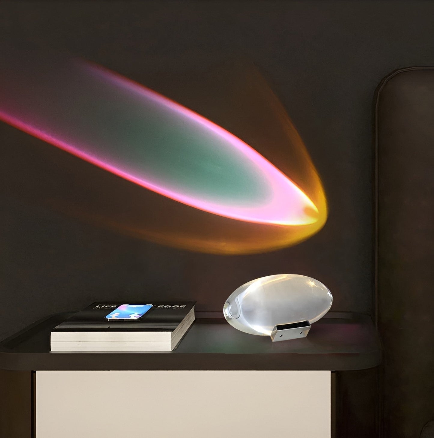 HaloBeam | Lampe De Projection Cristal