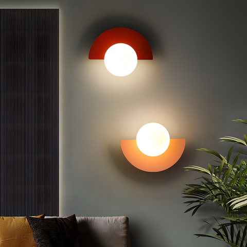 Nexa | Applique da Parete Mezza Luna — Luce Morbida e Moderna 