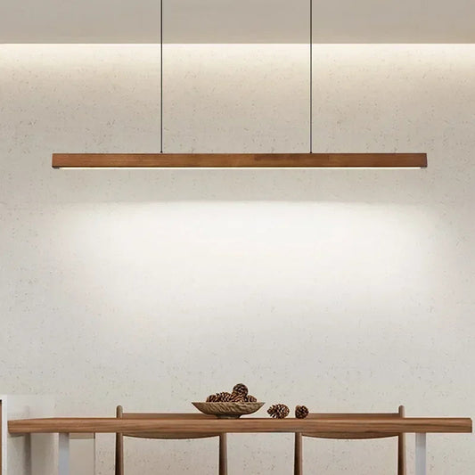 Lunara | Suspension Moderne En Bois